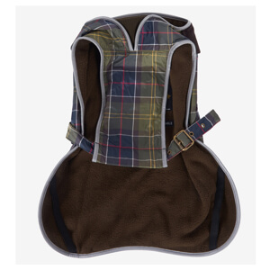 Barbour Waterproof Tartan Dog Coat